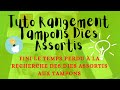 Tuto rangement Tampons et Dies assortis