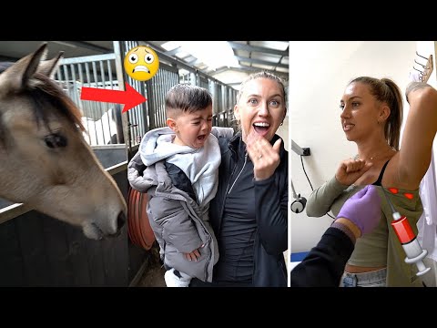 MIAZ GEBETEN DOOR EEN PAARD & KLEINE OPERATIE BIJ ESRA 🏥| #668