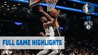 Kyrie Irving (36 points) Highlights vs. Brooklyn Nets | 2/6/24