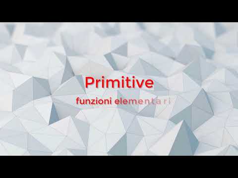 10.3 Primitive funzioni