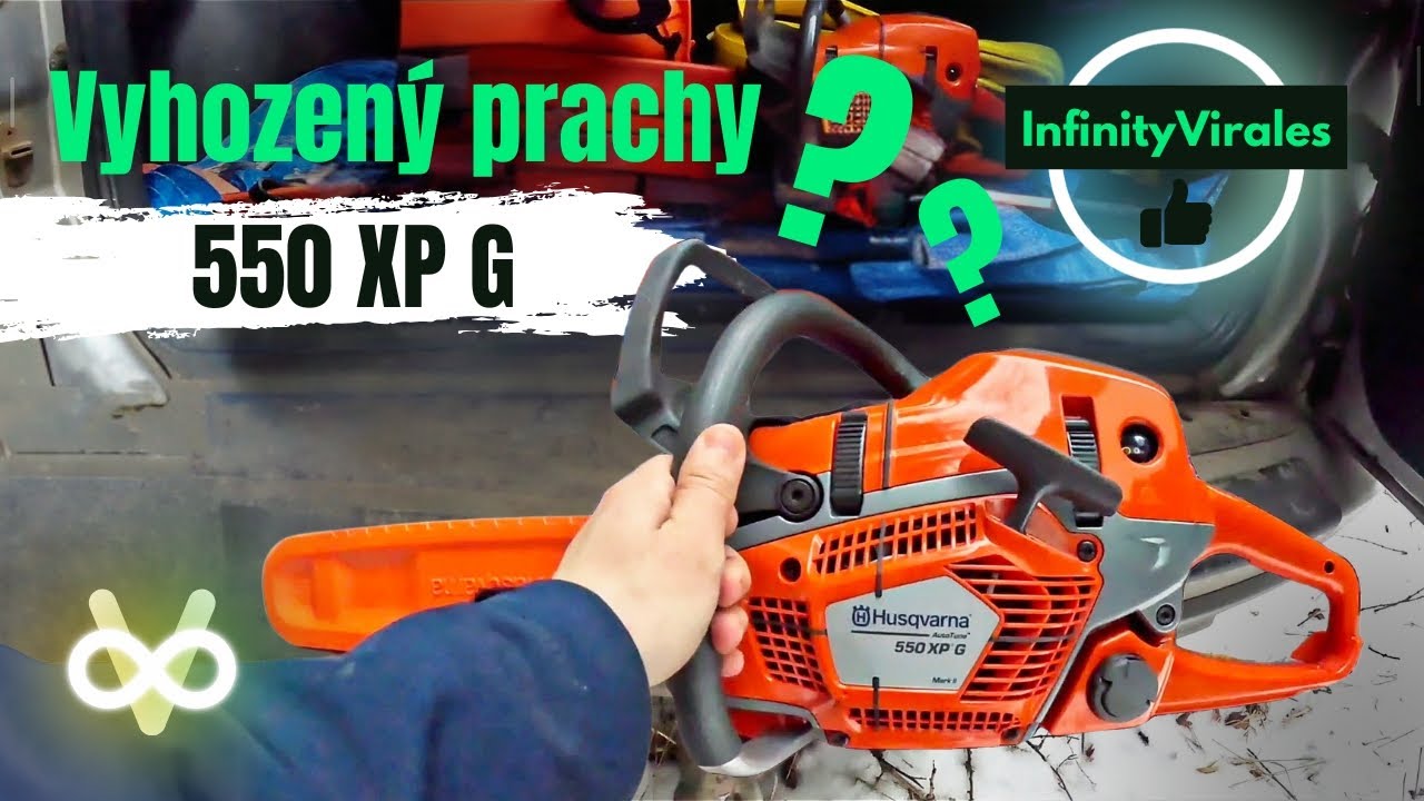 Unboxing 😈 | Husqvarna 550 XP G | kácení, odvětvení