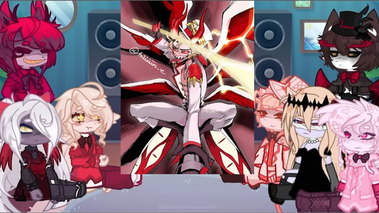 💕 Hazbin Hotel react to the Future ✨|| Full Ver || Gacha React // Hazbin Hotel 🥀🥀