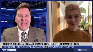 Campspot dishes out top campground awards with Alberta landing 2 in the Top 10 l Carolin Fuller l