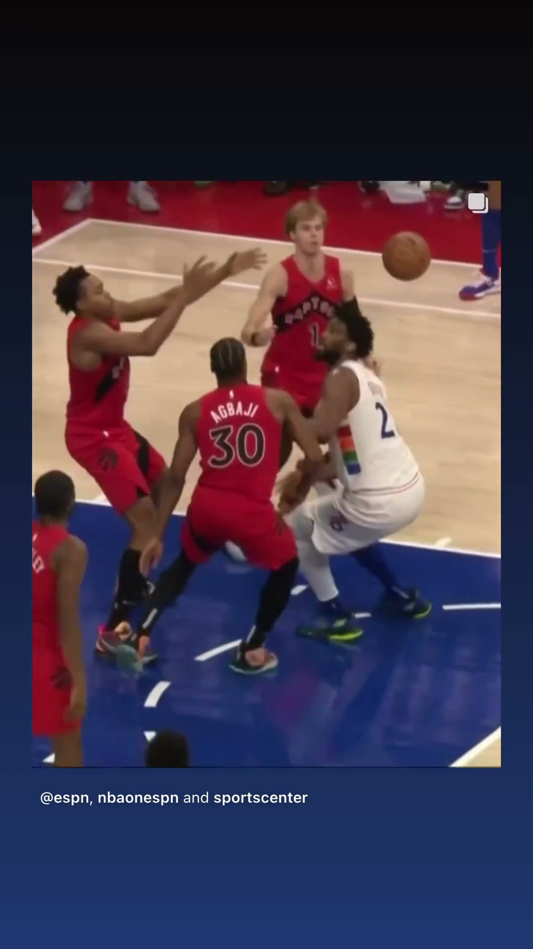 He hesitated #hoodnews #joelembiid #76ers #nba #basketball #trending #viralvideo #how #wow #bball