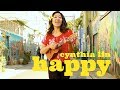 Pharrell williams  happy cover  cynthia lin ukulele playalong chords  lyrics