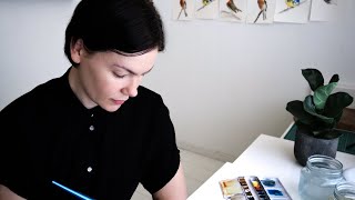 Daily practice routine of a watercolor artist (+ tips on creating your own)