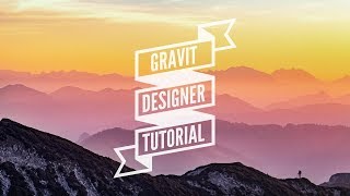 Gravit Designer Tutorial - Vector Ribbon With Text