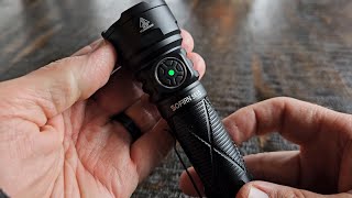 SOFIRN SR15 Flashlight, 4500 Lumen, 21700, Buck Driver, 4x SFT-25R, 510 Meter Throw, Type-C Charging