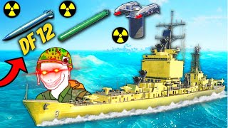 The Craziest Nuclear Build Possible In Modern Warships - DF 12 Nuclear Missile screenshot 5