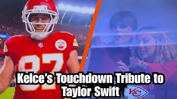 Kelce Honors Taylor Swift with Emotional ‘Fate of Ophelia’ Dance After Historic 100th Touchdown!