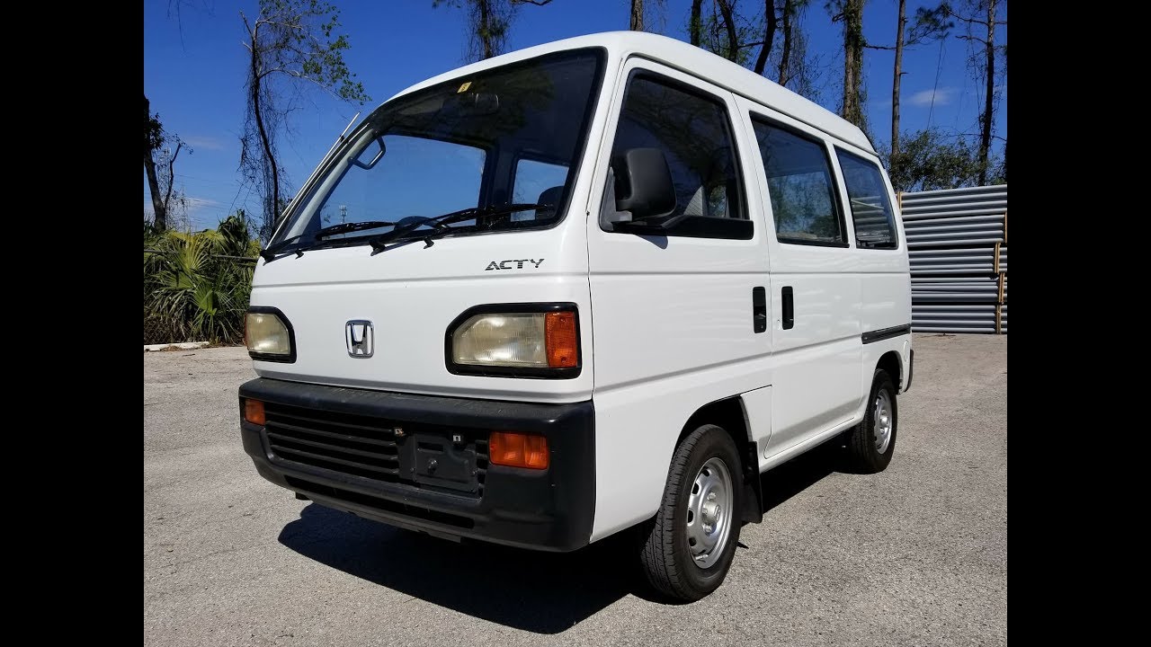 1990 Honda Acty Van SDX *For Sale* YouTube