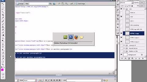 Web Authoring using Photoshop, Dreamweaver and JQuery - 6-03