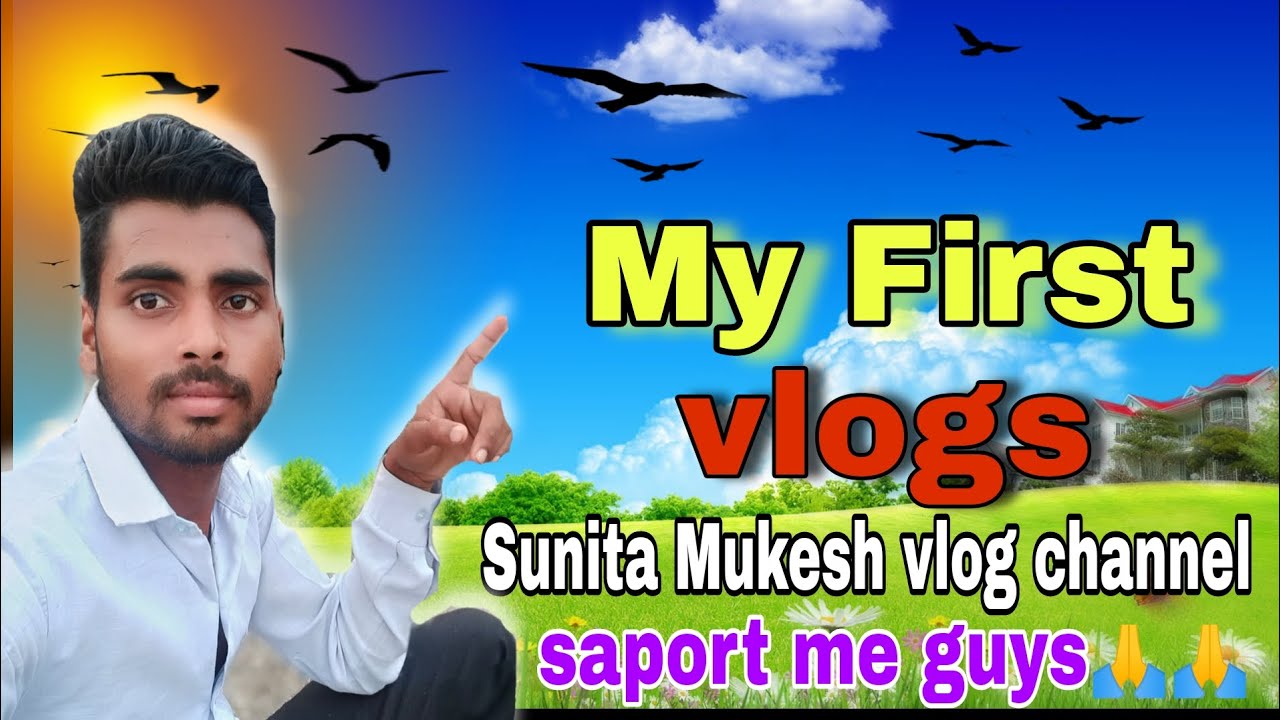 My First Vlog 😂 || My First Vlog Video 2025 || sunita Mukesh vlogs ...