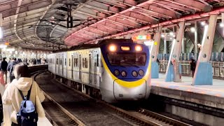 台鐵 4224次 EMU800 區間車 汐科進站 / 1239次 EMU900 區間車 汐科進站