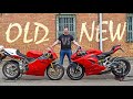Can 90's Superbikes still cut it? We Compare Ducati 748R and 2020 Panigale V2 With Bikeiconics