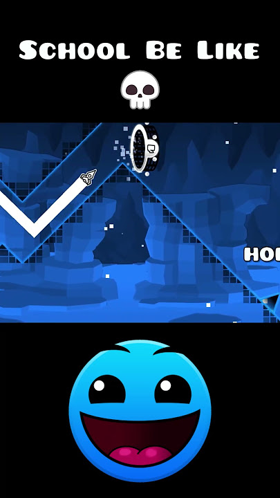 School in Geometry Dash be like 😂 #geometrydash #gdupdate #deluxe12 #gd #gaming