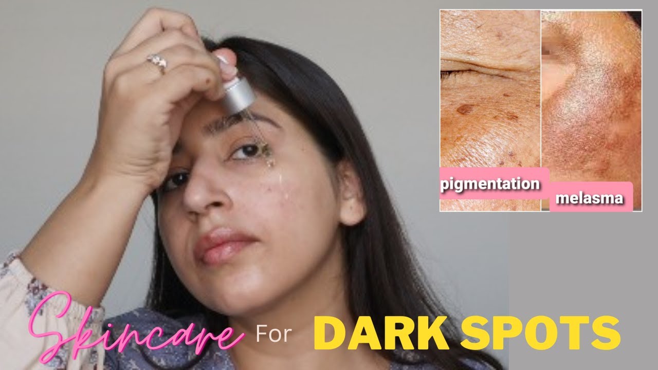 Morning Skincare Routine for Dark Spots or Hyperpigmentation Melasma
