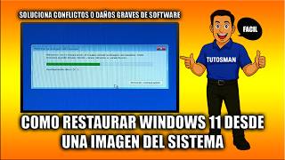 How to restore Windows 11 from a system image