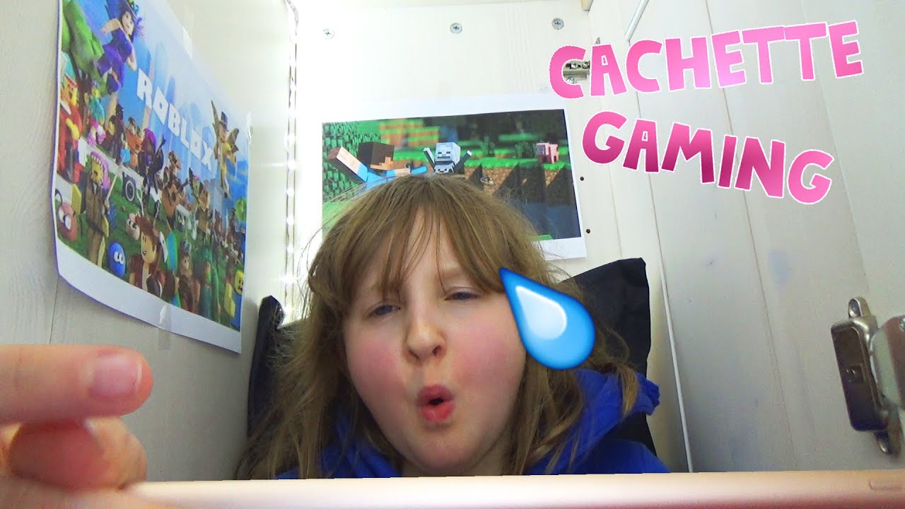 JE CONSTRUIS UNE CABANE CACHETTE SECRÈTE GAMING !