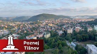 Tišnov, pohled na město z výšky