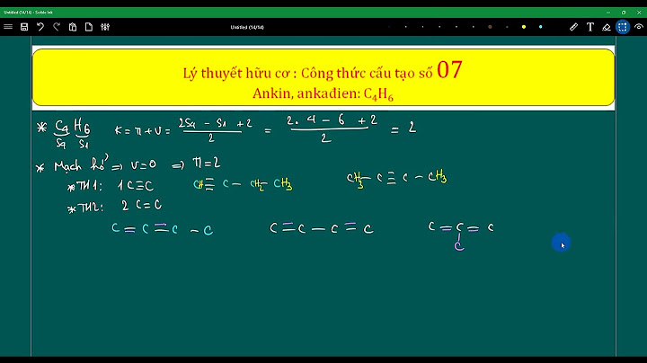 C4h6 có bao nhiêu đồng phân ankadien