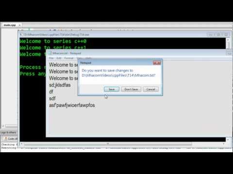 ภาษาซีพลัสพลัส CPP 080 simpleFileInput camrec