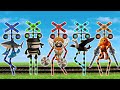 【線路アニメ】トゥン・トゥン・トゥン・サフールの魔法の杖 🐹🐸🐰 Italian Incredibox as Fumikiri Railroad Crossings Meme