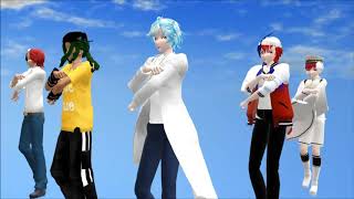 MMD X COUNTRYHUMANS (ikkitousen)