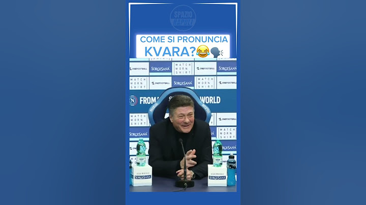 WALTER MAZZARRI E I PROBLEMI DI PRONUNCIA CON KVARATSKHELIA 😂🗣️🇬🇪 #kvara #mazzarri #napoli
