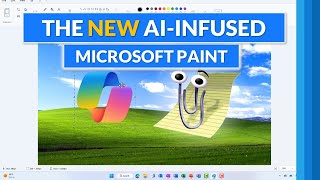 New Microsoft Paint AI features and Cocreator | Windows 11 23h2 by Mike Tholfsen 11,984 views 4 months ago 4 minutes, 21 seconds