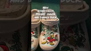 New Disney Crocs Mickey Mouse And Donald Duck