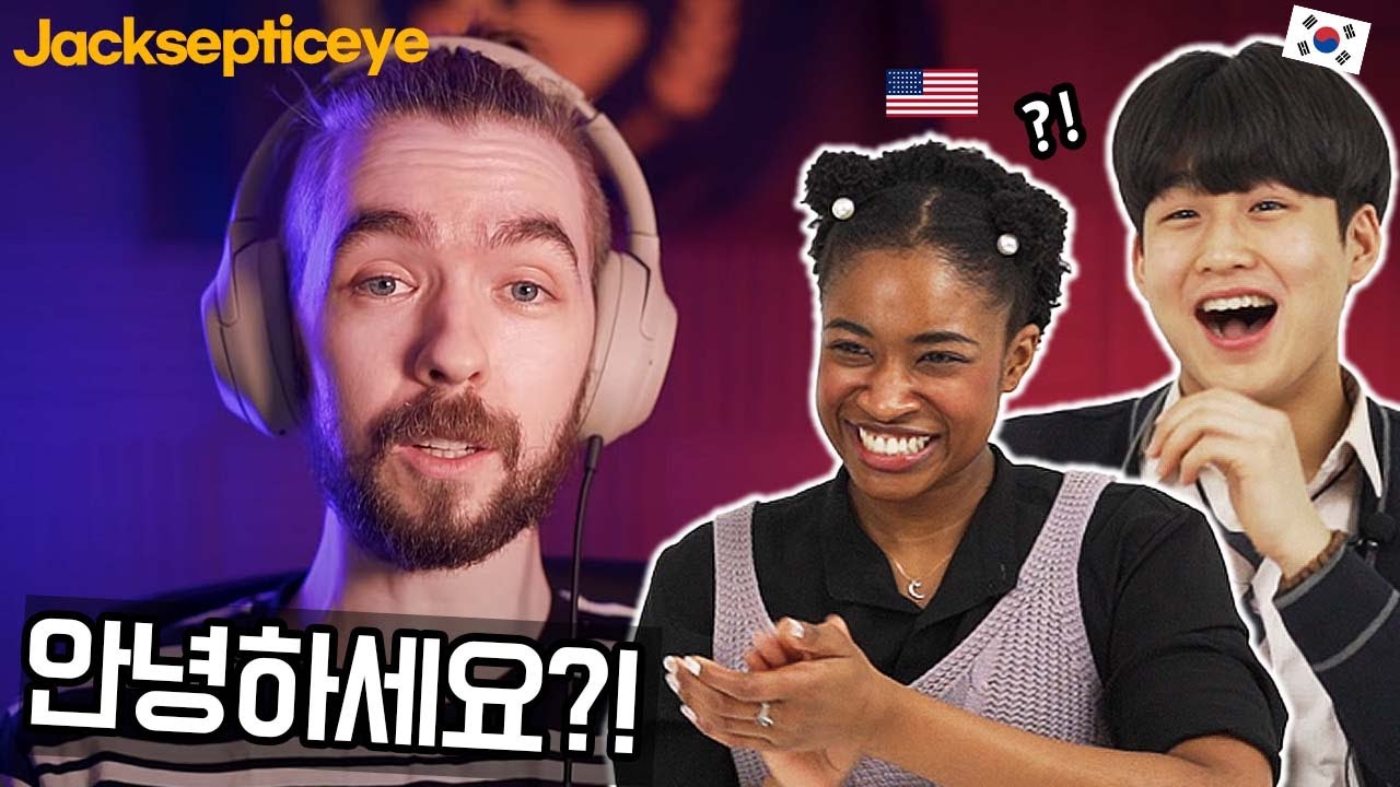 Korean Teen and American React To 