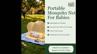 Portable Fold-Able Baby Mosquito Netultimate Protection With Breathable Fabric