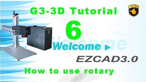 Ezcad3 tutorial- How to use roatary