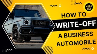 How to WRITE-OFF your business automobile | Maximize your Business TAX Deduction with 100% Sec 179