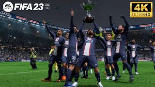 FIFA 23 - Lyon vs PSG | Copa da França Final | Gameplay [4K]