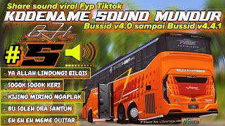 YA ALLAH LINDUNGI BILQIS😭 SHARE 5 KODENAME SOUND MUNDUR BUSSID V4.4.1 SUPPORT ALL MOD \u0026 OBB
