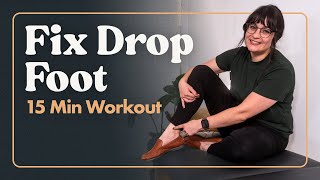 Exercises for Drop Foot After Stroke - 15 Min Workout