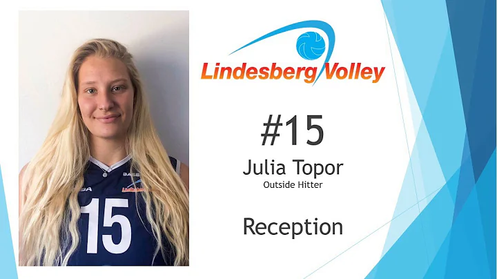 Julia Topor 2019 Lindesberg Volleyball Highlights ...