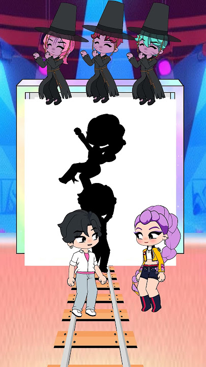 Couple Pose Challenge: Body Symbol Game With Rumi And Jinu | Kpop Demon Hunters