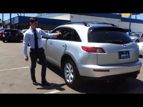 2004 Infiniti FX35 for sale in San Diego by Auto City