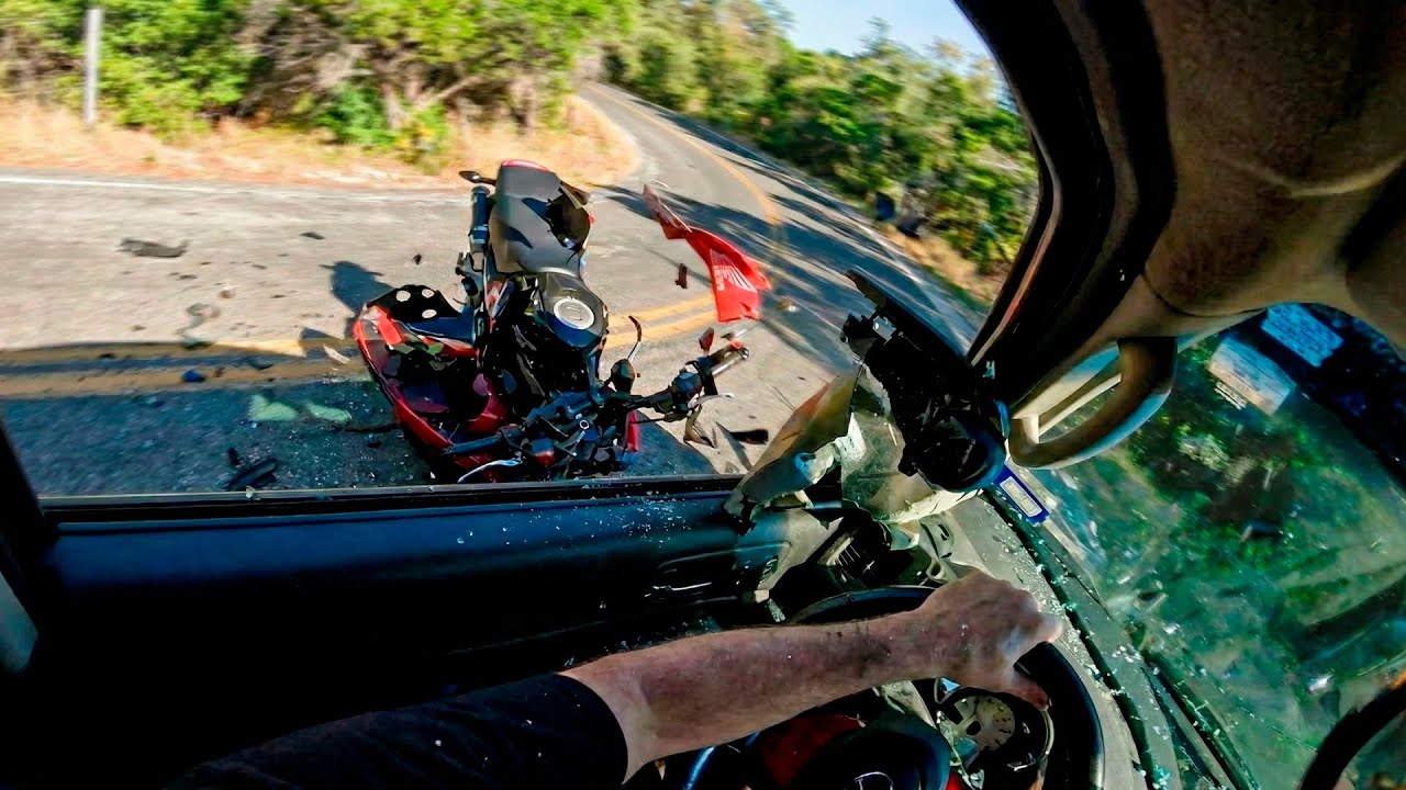 BIKER SLAMS INTO A CAR! (Motorcycle Head On) - BEST OF WEEK 2026 #2