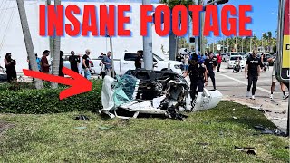 LAMBO HURACAN CRASHES AFTER PRESTIGE IMPORTS CAR SHOW + FULL VLOG!!!