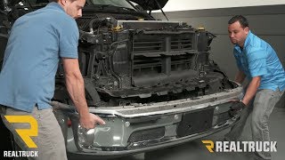 How to Remove Factory Front Bumper off of 2017 Ram 1500