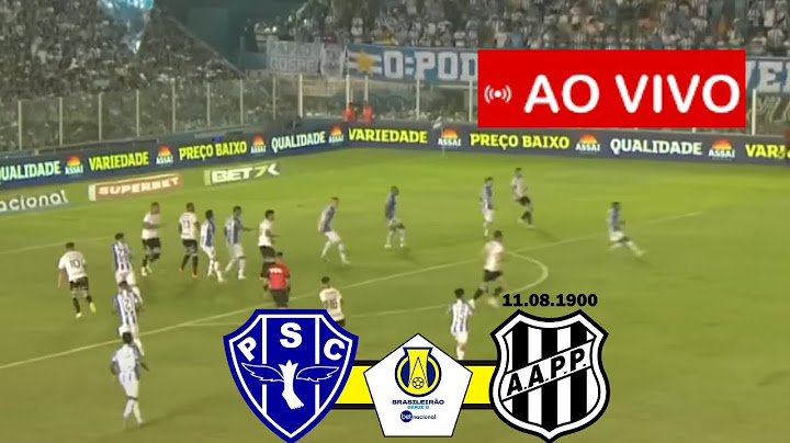 PAYSANDU x PONTE PRETA AO VIVO BRASILEIRÃO SÉRIE B 2024 JOGO AO VIVO