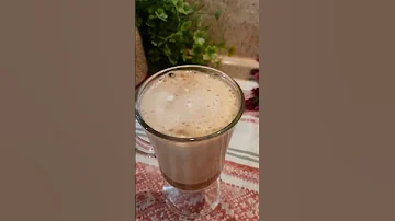 Утренний Капучино с корицей  #shorts #cappuccino #coffee #кофе #рецепт