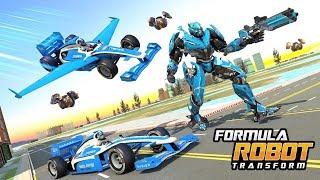 Flying Formula Car Transform War (InterBolt Games) | Android Gameplay HD screenshot 3