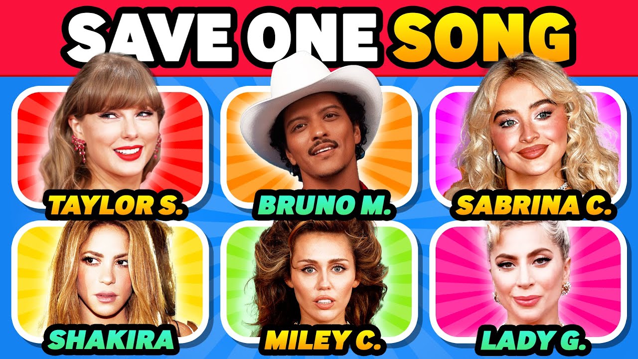 Save One Song Per Singer 🎶 Most Popular Artists – 6 Songs Each Singer ...