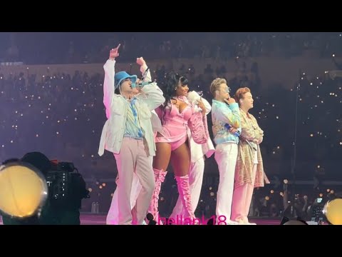 211128 Butter remix with Megan Thee Stallion!) BTS permission to dance on stage LA concert