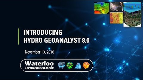 Hydro GeoAnalyst 8 0 WEBINAR